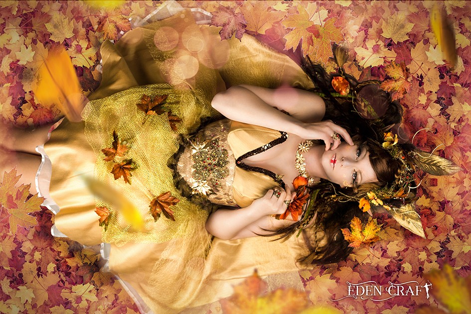 Goldene Herbst Elfe shop