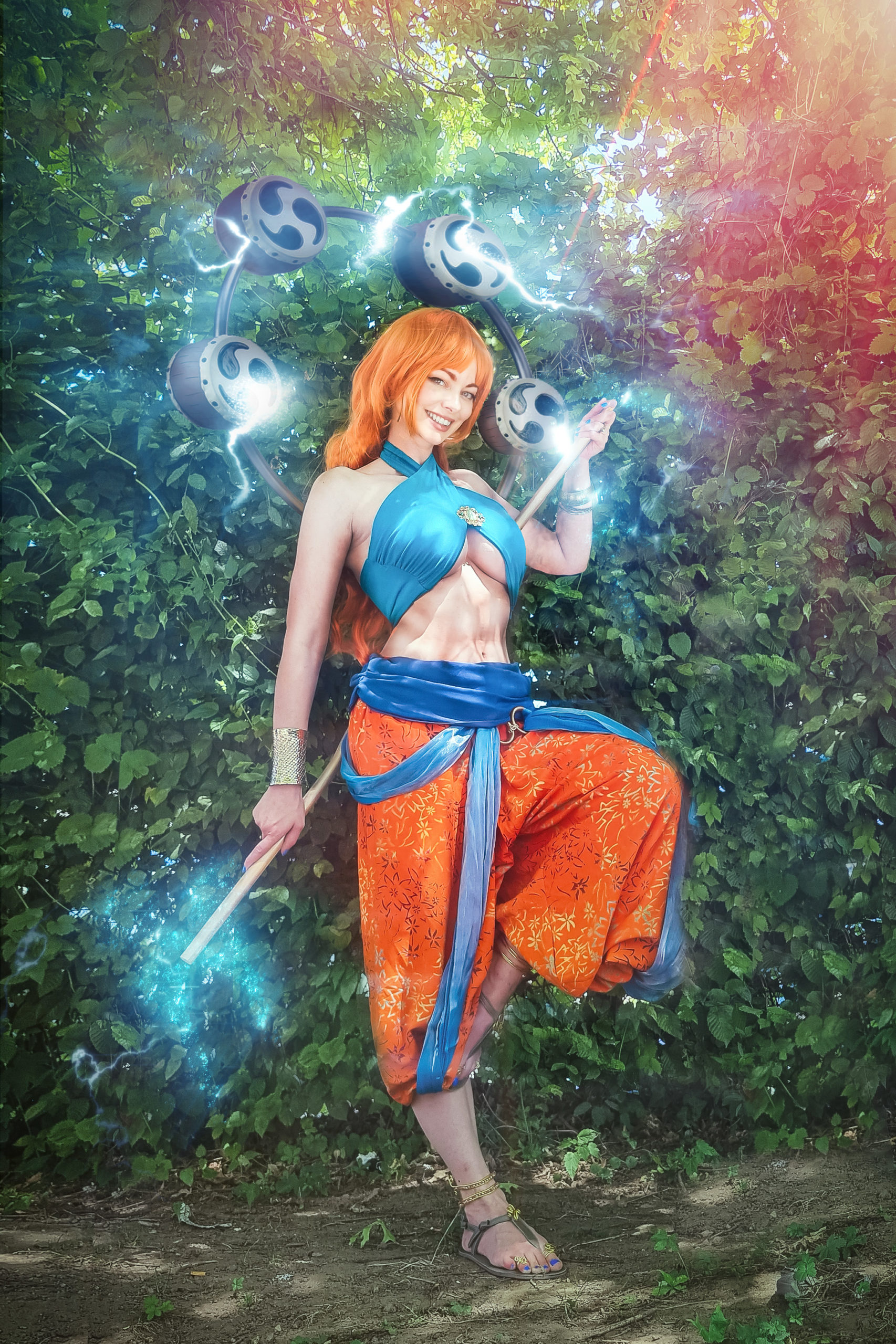 Nami One piece Cosplay Enel Eden Craft