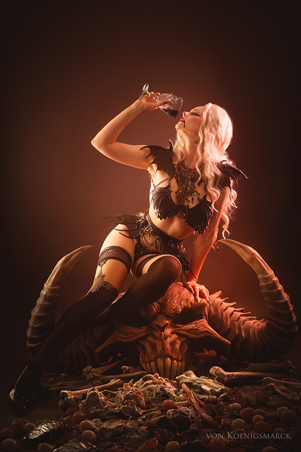 Vampir cosplay